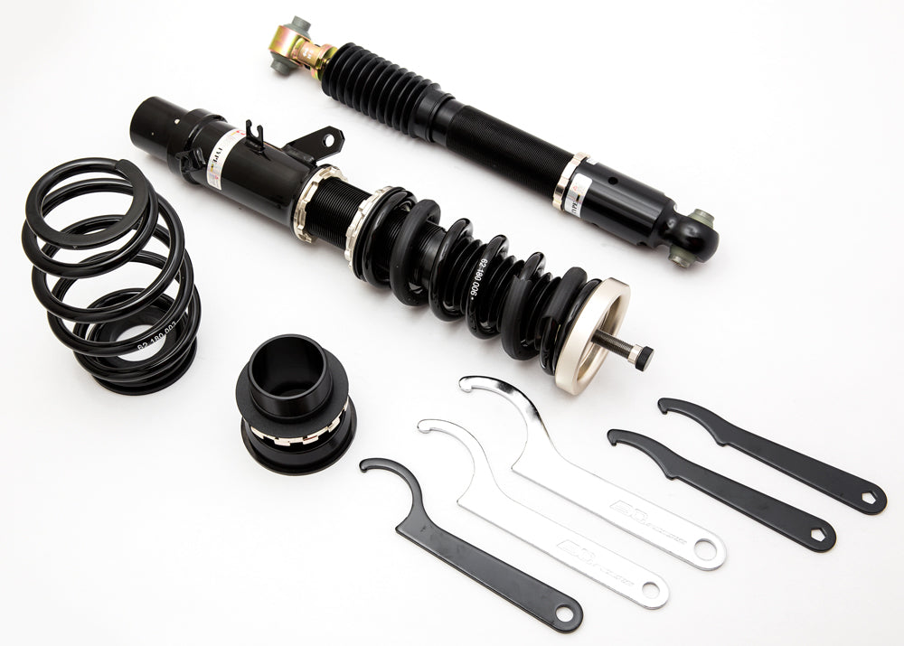 Coilovers BC Racing K-08-BR-RN para Peugeot 207 2006-2012 (Europa) (amortiguador 51 mm)