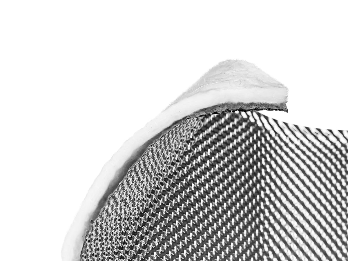 Protector térmico / chapa para soldar de acero inoxidable FMIC.Pro con manta de silicona para turbo, downpipe, colector - 50x60 cm, 0,1 mm
