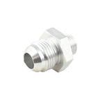 Adaptador de conexión de manguera JIC AN6 ORB macho a AN8 macho, color plata.