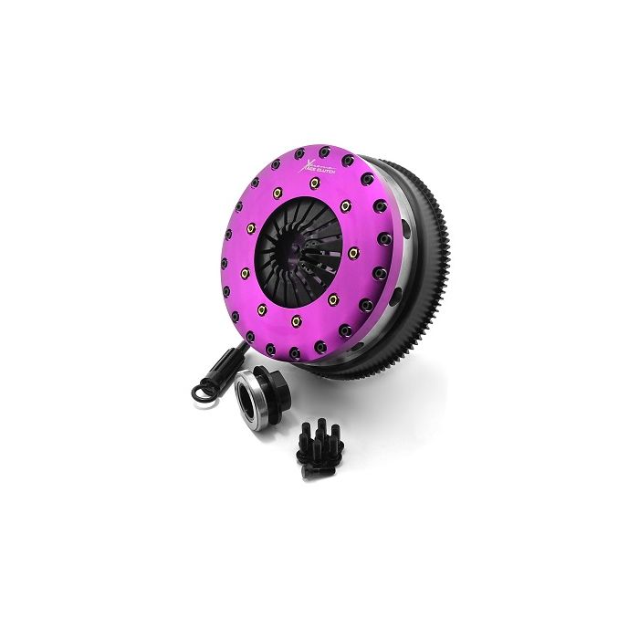 Kit de embrague de doble disco de 230 mm Xtreme Clutch para Toyota JZ BMW 10T 1-3/8" 35 mm