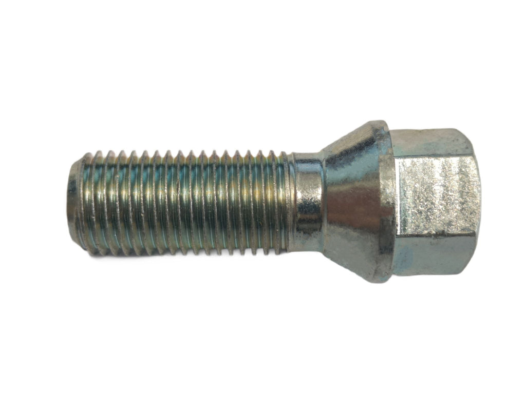 Tornillos de rueda M14x1,25 38 mm tornillo cónico galvanizado