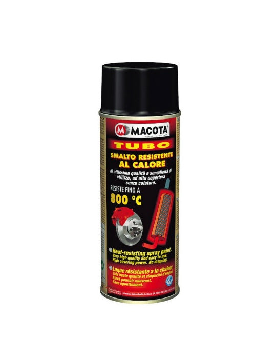 Pintura de alta temperatura MACOTA 800°C amarillo 400 ml
