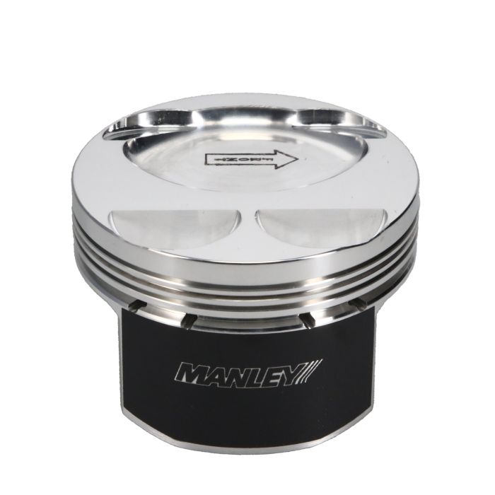 Manley Piston Set for Mazda 2.3L DISI Turbo, 87.50mm Bore, 1.270in. CH -13.30cc.