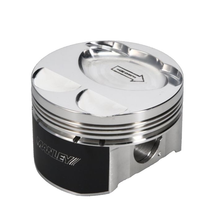 Manley Piston Set for Mazda 2.3L DISI Turbo, 87.50mm Bore, 1.270in. CH -13.30cc.