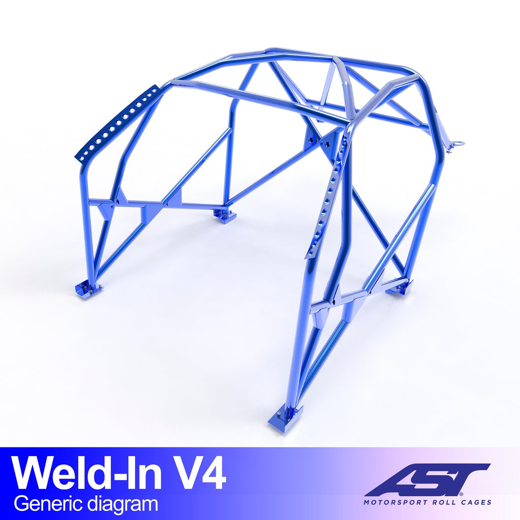Arco de seguridad Mazda MX-5 (NA) Roadster 2 puertas Weld In V4