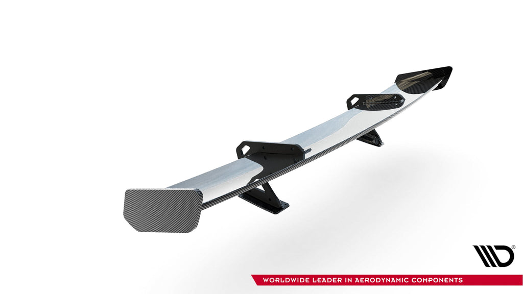 Alerón de carbono con soportes cuello de cisne para Mercedes-Benz CLA Coupe C118 / C118 Facelift