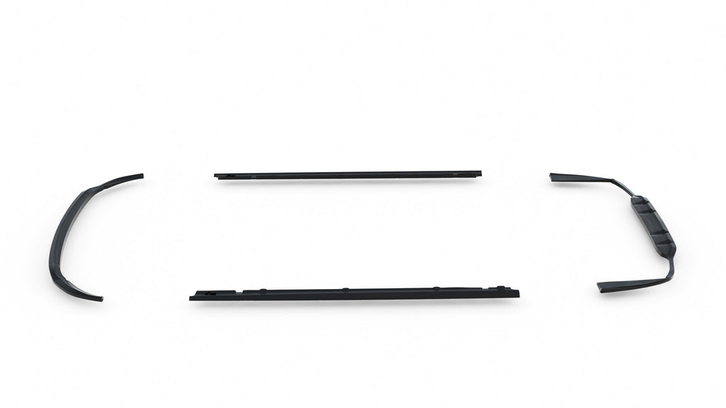 Kit de splitters para Mercedes-Benz C AMG-Line Sedan / Estate W205 Facelift / S205 Facelift