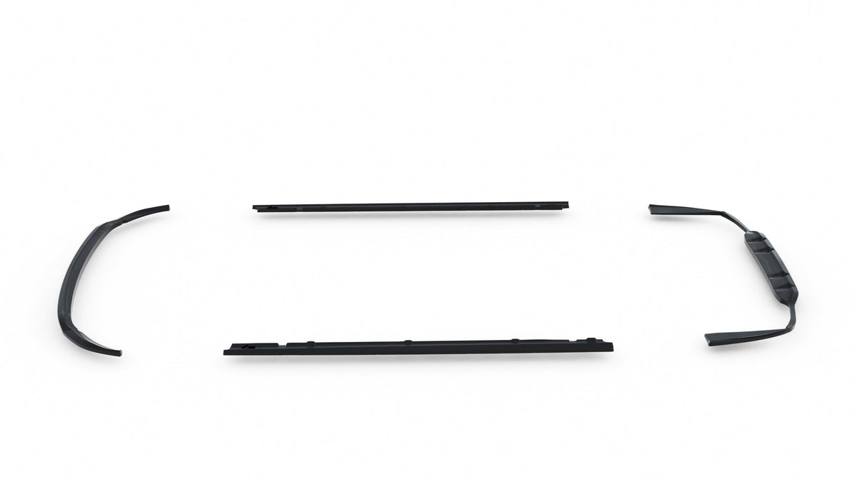Kit de splitters para Mercedes-Benz C AMG-Line Sedan / Estate W205 Facelift / S205 Facelift