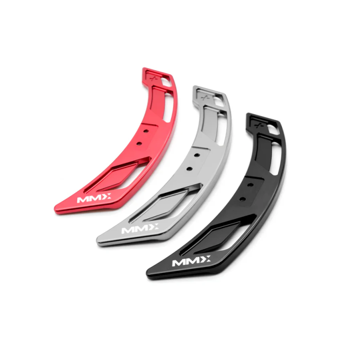 Kit de montaje de levas de cambio magnéticas de titanio MMX color plata para BMW Serie F y Serie G