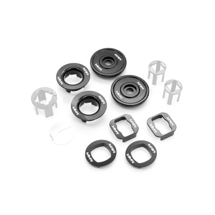 Insertos de subchasis trasero de aluminio mecanizado MMR para BMW 2011-2019