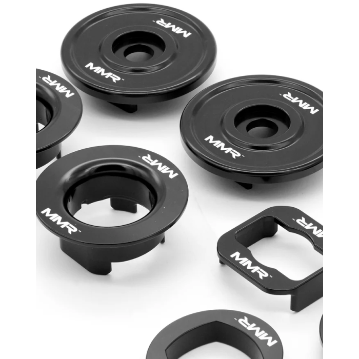 Insertos de subchasis trasero de aluminio mecanizado MMR para BMW 2011-2019