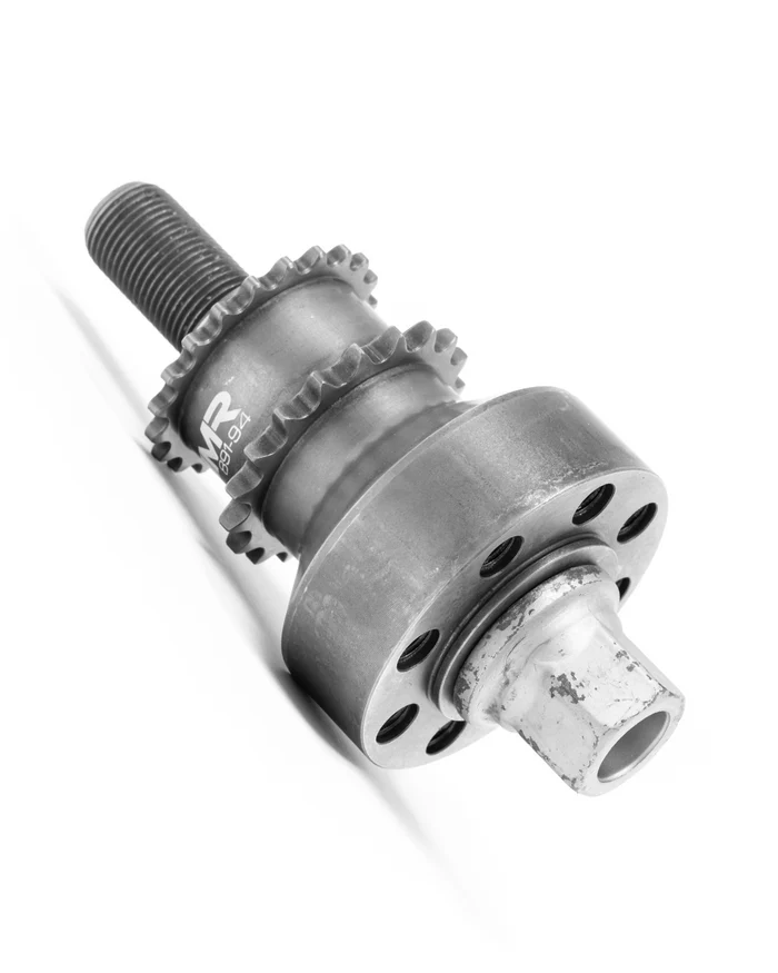 Buje de cigüeñal de una pieza MMR con 4 pasadores y placa de retención para BMW N55 S55 2011-2021