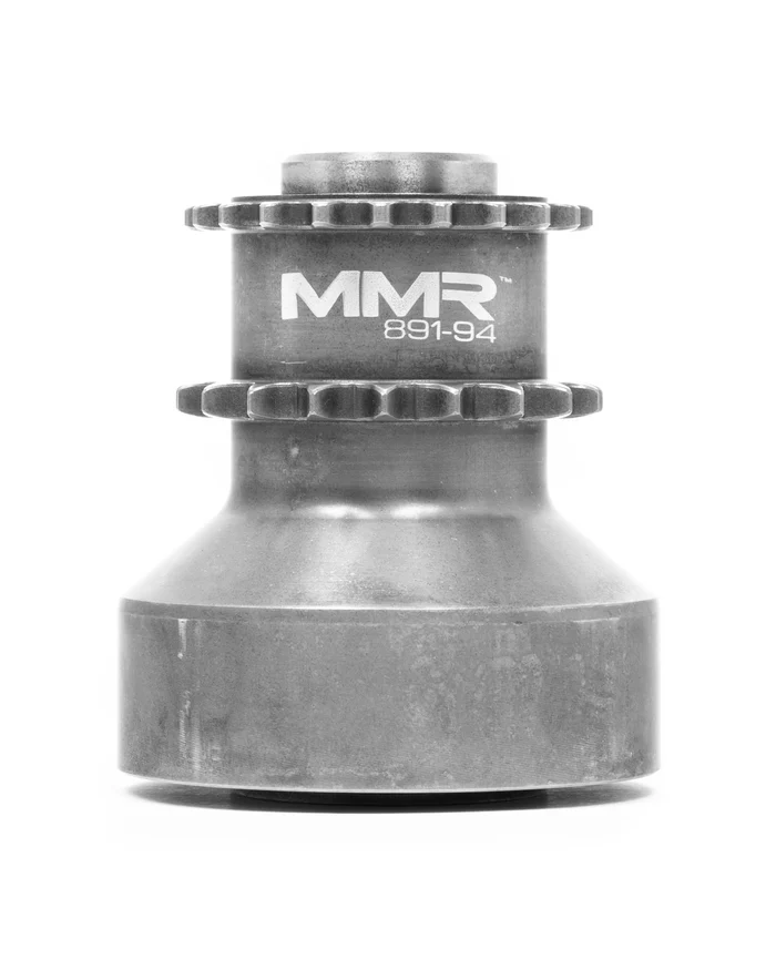 Buje de cigüeñal de una pieza MMR con 4 pasadores y placa de retención para BMW N55 S55 2011-2021