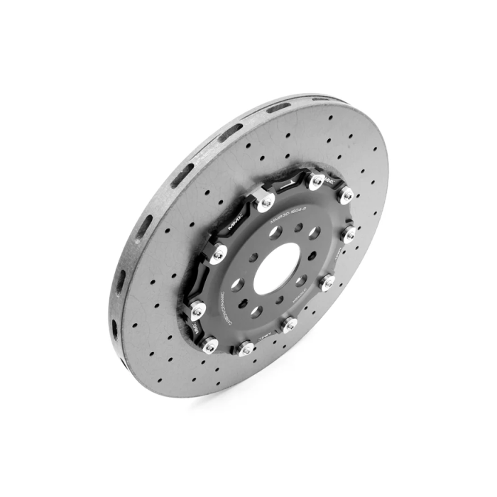 Discos traseros de cerámica de carbono MMX de 2 piezas, 370 mm x 24 mm, para BMW G80 G81 G82 G83 G87 M2 2023+ M3 M4 2021+