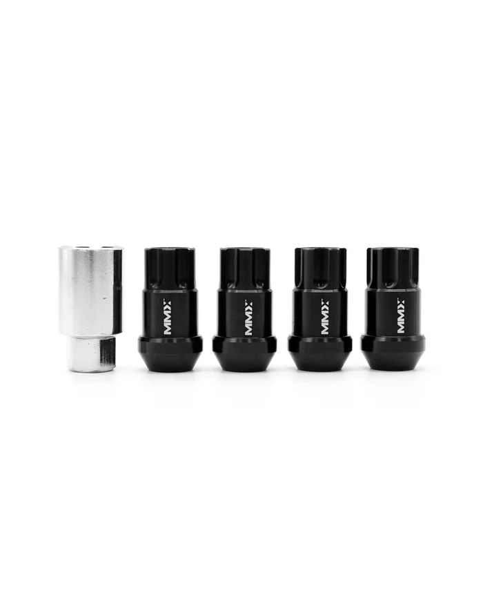 Kit de tuercas de rueda antirrobo MMX con asiento cónico