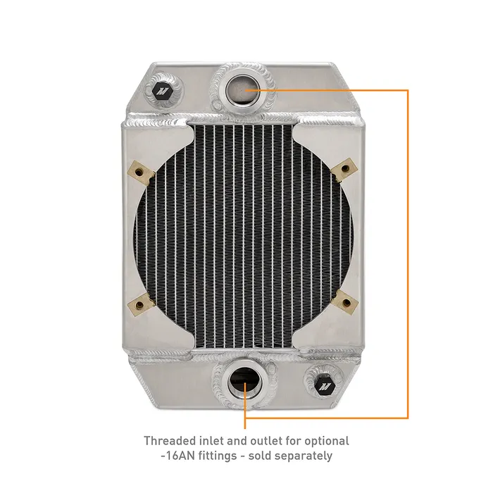 Mishimoto MMRAD-UNI-DRG Universal Drag Racing Performance Aluminum Radiator