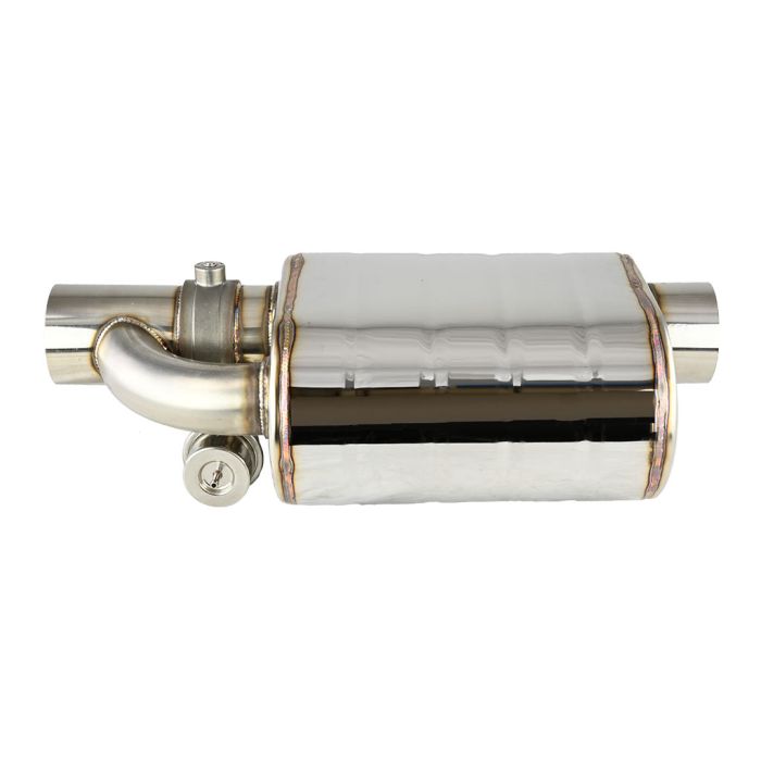 JRspec Active Exhaust Muffler with Vacuum Throttle Remote Control 63mm (2.5") Left