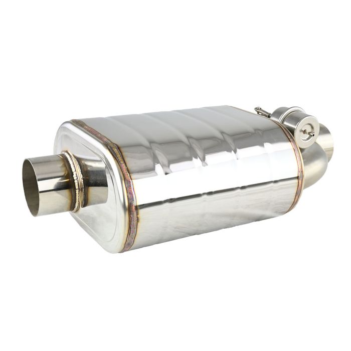 JRspec Active Exhaust Muffler with Vacuum Throttle Remote Control 63mm (2.5") Left