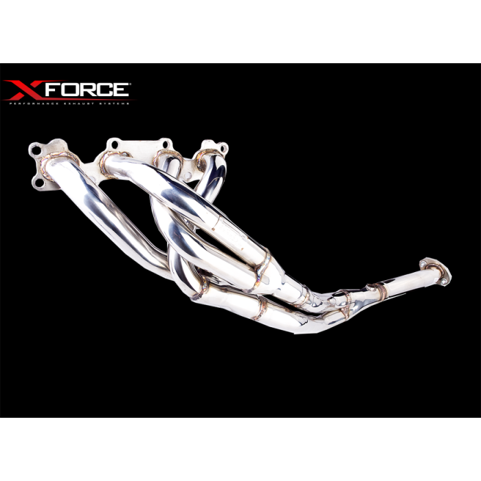 XForce Exhaust Header for Mazda MX5 NA 1989-1997, Stainless Steel
