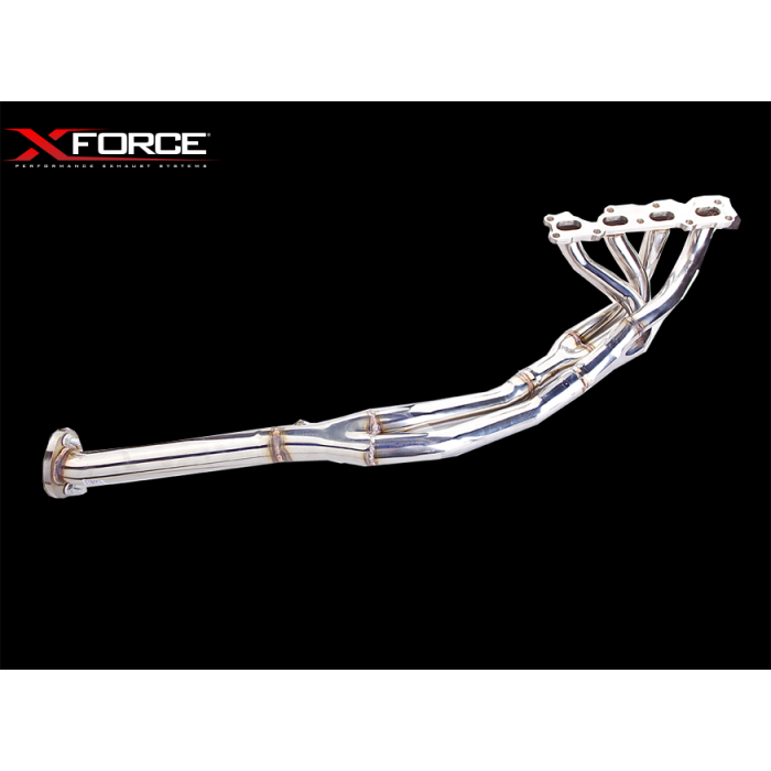 XForce Exhaust Header for Mazda MX5 NA 1989-1997, Stainless Steel