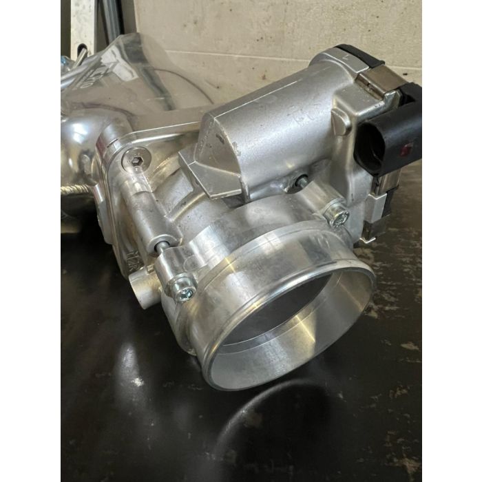 Adaptador de cuerpo de aceleración V2 de 83 mm MZR Garage para colector de admisión modificado Audi 4.2 V8