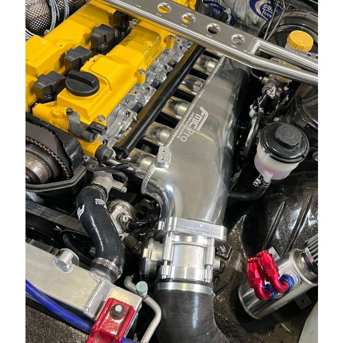 Adaptador de cuerpo de aceleración V2 de 83 mm MZR Garage para colector de admisión modificado Audi 4.2 V8
