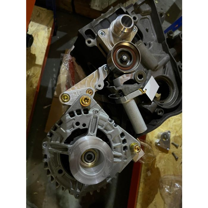 Adaptador de bomba de agua y kit de montaje de alternador MZR Garage para Toyota 1JZ 2 JZ AN20