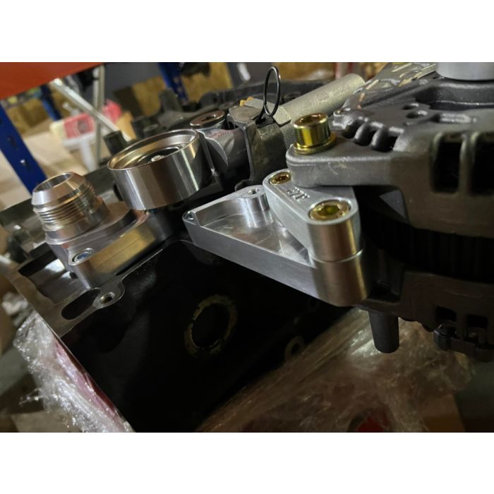 Adaptador de bomba de agua y kit de montaje de alternador MZR Garage para Toyota 1JZ 2 JZ AN20