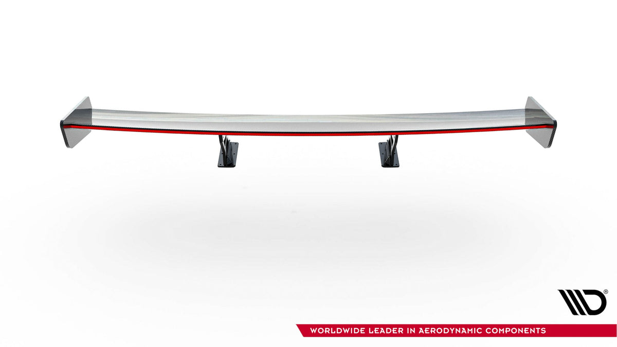 Alerón de carbono con soportes internos + LED para Mazda MX-5 ND (Mk4)