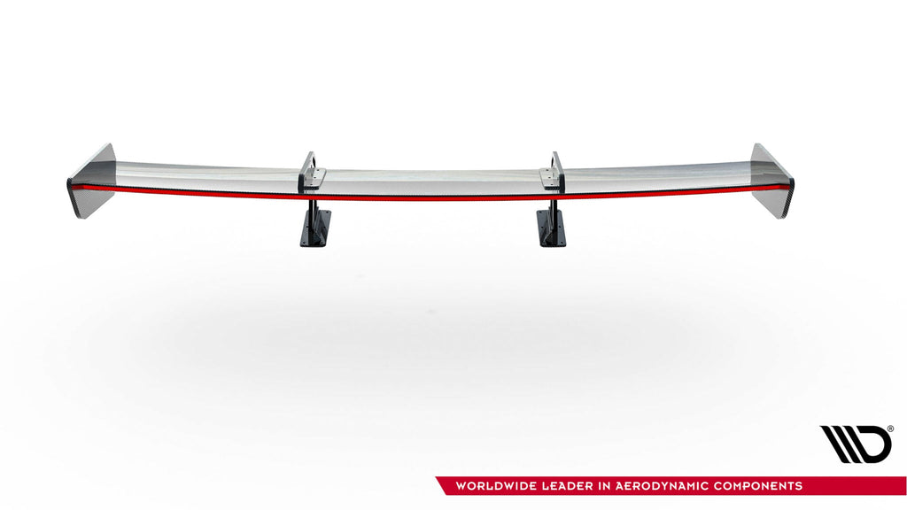 Alerón de carbono con soportes cuello de cisne + LED para Mazda MX-5 ND (Mk4)