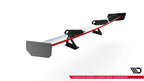 Alerón de carbono con soportes cuello de cisne + LED para Mazda MX-5 ND (Mk4)
