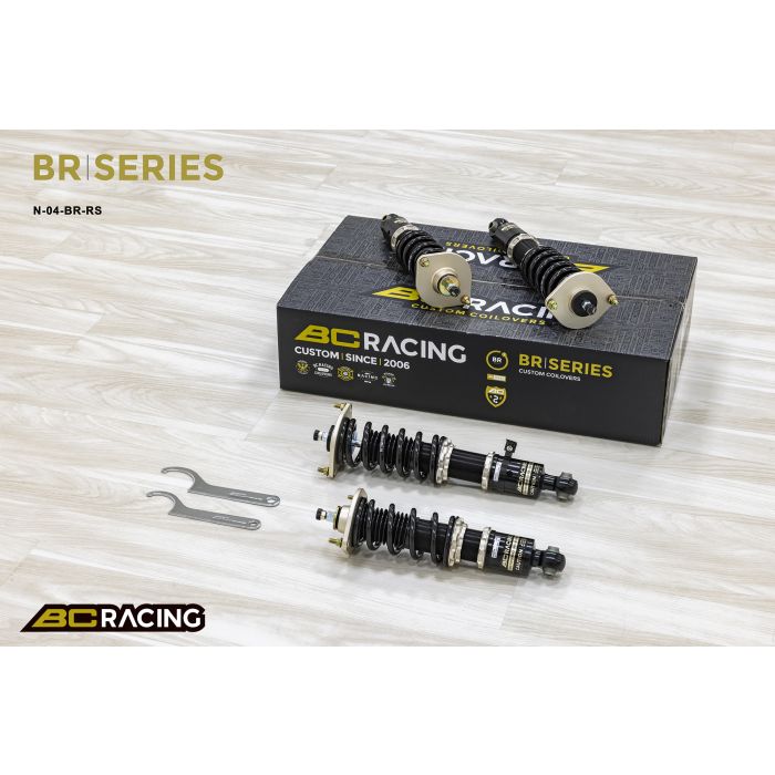 BC Racing N-04-BR-RS Coilovers for Mazda Miata / MX5 NA8C/NB8C 1989-2005