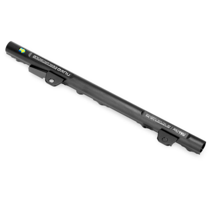 Nuke Performance fuel rail for Volvo 5-cylinder white engine