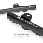 Nuke Performance fuel rail for Volvo 5-cylinder white engine
