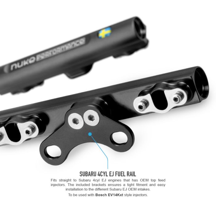 Nuke Performance Fuel Rail for Subaru EJ 4-cylinder