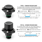 Amortiguador de pulsos de combustible Nuke Performance FPD70s 3/8 NPT
