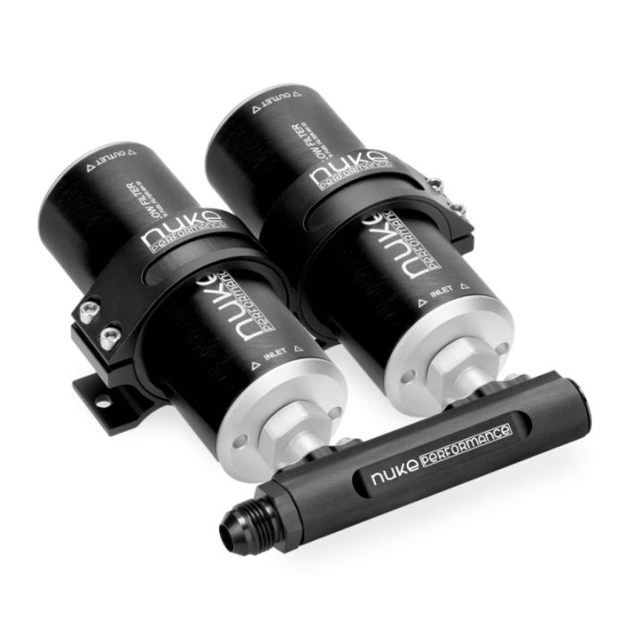 Nuke Performance Fuel Surge Tank, 4-Port AN-8 ORB