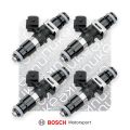 Inyector Bosch Nuke Performance 980cc 65mm EV14L, 4 unidades, flujo calibrado.