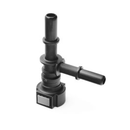 Nuke Performance Quick Connect T-fitting SAE J2044 9.49 to 9.49 / 7.89