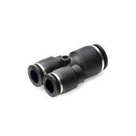 Nuke Performance Pneufit 10mm (1 pc) to 8mm (2 pcs) Quick-Connect Y-Connectors