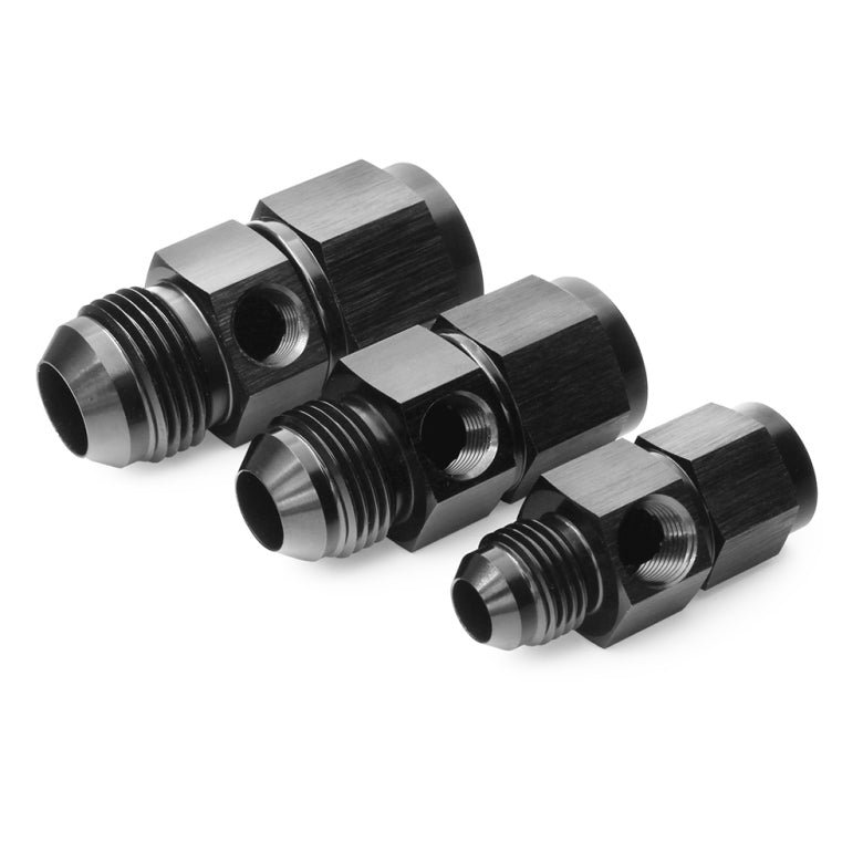 Adaptador Nuke Performance para manómetro AN-10 macho a AN-10 hembra 1/8 NPT