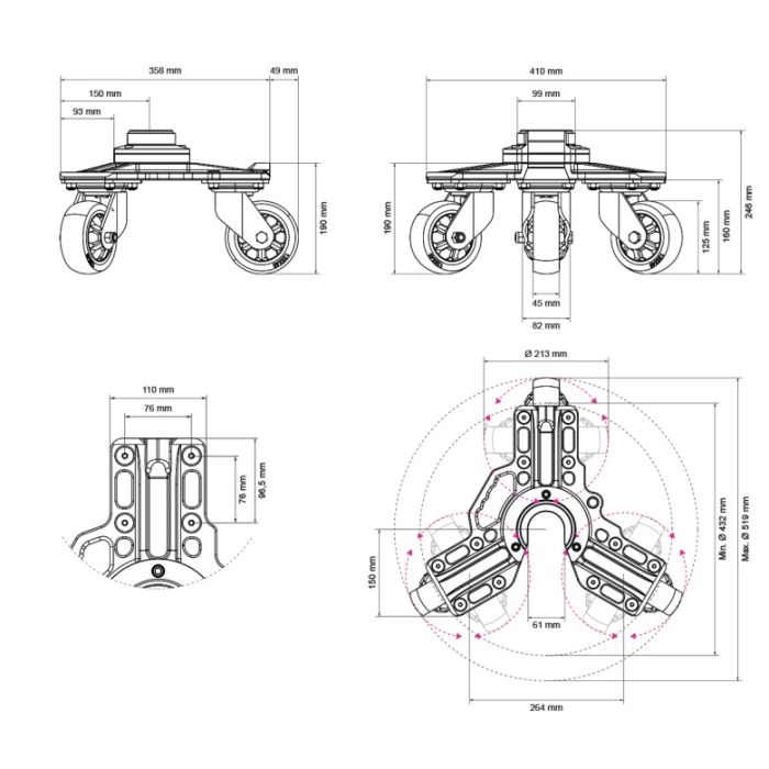 Patines Nuke Performance Air Jack 90C