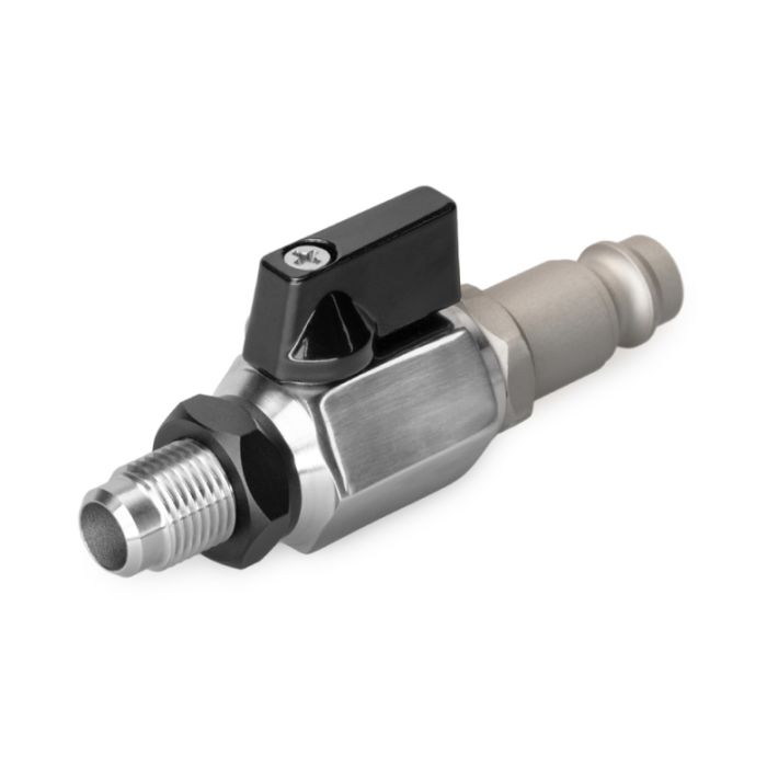 Conector macho AN-6 para válvula de bola de grifo de aire Nuke Performance