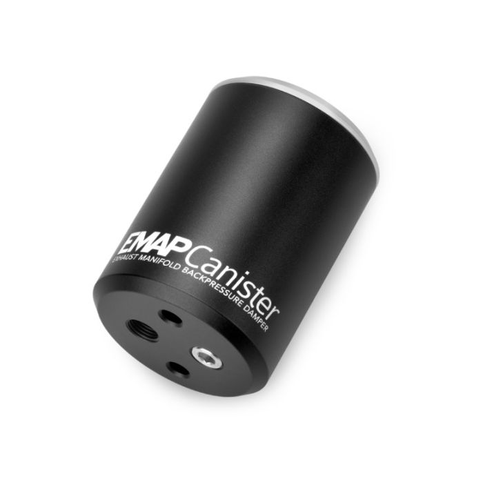 Amortiguador de contrapresión de escape Nuke Performance EMAP Canister 1/8 NPT