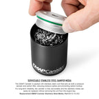 Material filtrante de acero inoxidable de repuesto para canister EMAP Nuke Performance
