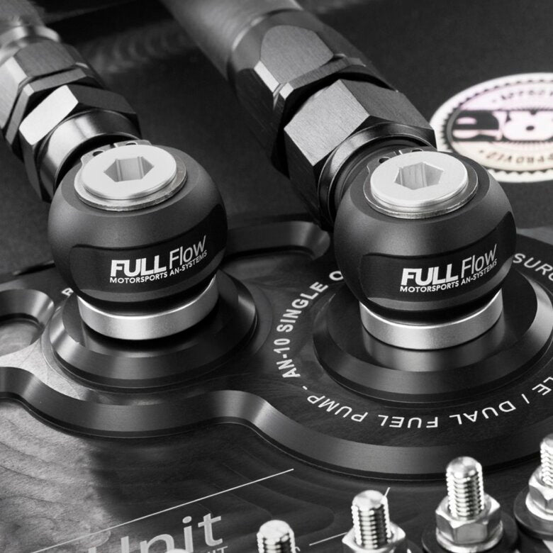 Nuke Performance racores banjo giratorios full flow AN-8 ORB a AN-6 hembra
