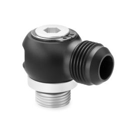 Nuke Performance Full Flow Swivel Banjo Fitting Adapter M22x1.5 to AN-10 Male