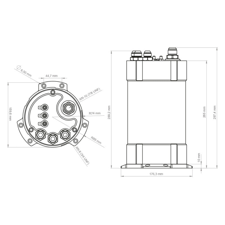 Nuke Tanque de captura de combustible 3.0L - Deatschwerks DW400