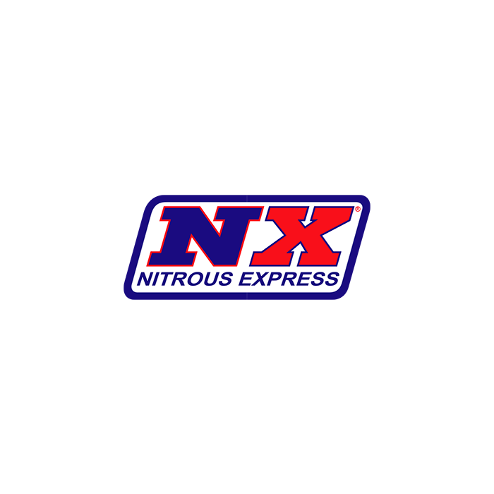 Nitrous Express NX 93066-12 6-Cylinder Dry Direct Port Nitrous Oxide System, 12lb Carbon Nitrous