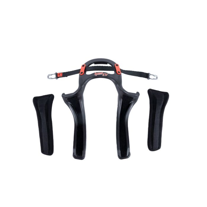 Soporte para cabeza y cuello Hans IV 20, homologado por la FIA, talla L.